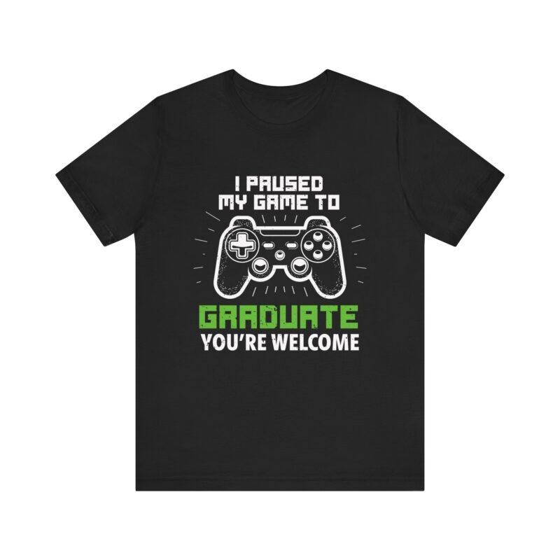 Funny Graduation Gamer T-shirt