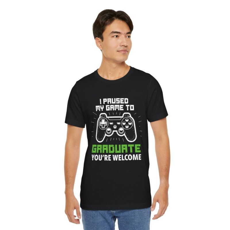 Funny Graduation Gamer T-shirt - Image 4