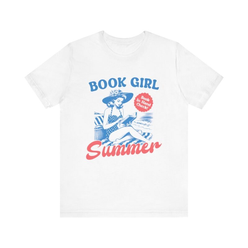 Book Girl Summer T-shirt