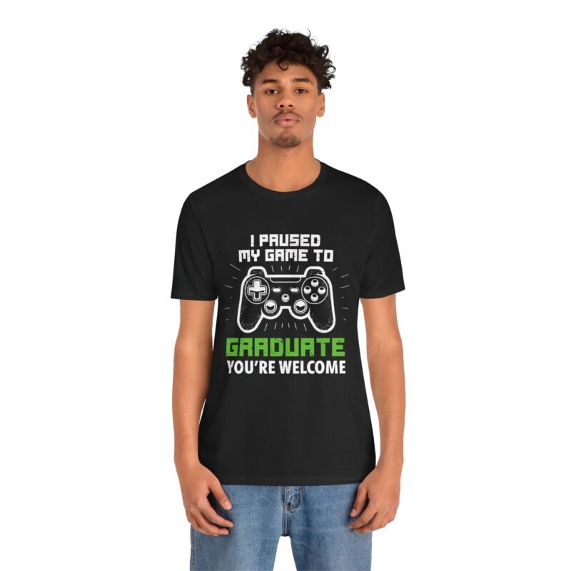 Funny Graduation Gamer T-shirt - Image 2